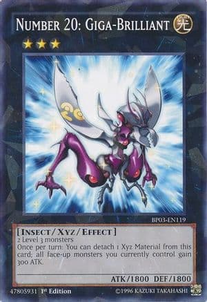 Number 20: Giga-Brilliant (Shatterfoil) — Battle Pack 3: Monster League
