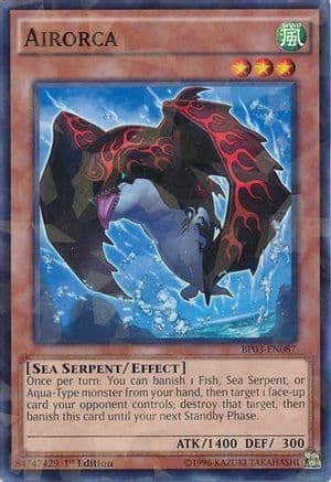 Airorca (Shatterfoil) — Battle Pack 3: Monster League Yu-Gi-Oh! card by KAZUKI TAKAHASHI