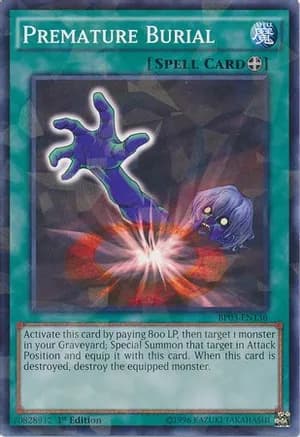 Premature Burial (Shatterfoil) — Battle Pack 3: Monster League
