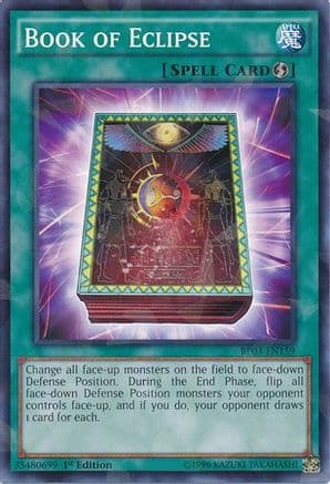 Book of Eclipse (Shatterfoil) — Battle Pack 3: Monster League Yu-Gi-Oh! card by KAZUKI TAKAHASHI
