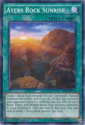 Ayers Rock Sunrise (Shatterfoil) — Battle Pack 3: Monster League