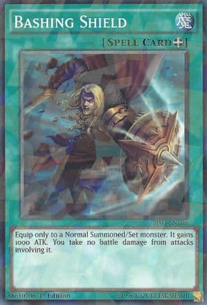 Bashing Shield (Shatterfoil) — Battle Pack 3: Monster League