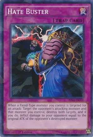 Hate Buster (Shatterfoil) — Battle Pack 3: Monster League