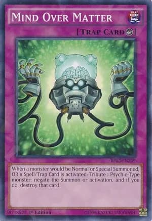 Mind Over Matter (Shatterfoil) — Battle Pack 3: Monster League