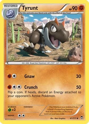 Tyrunt — XY - Furious Fists