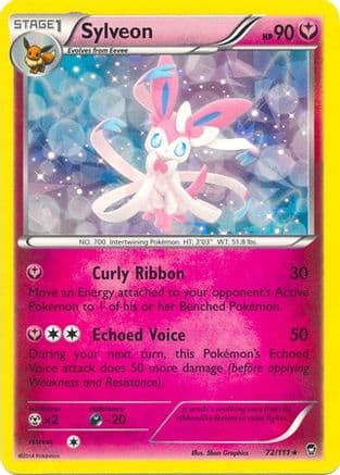 Sylveon - 72/111 (XY Furious Fists) — Deck Exclusives Pokémon TCG card by 5ban Graphics