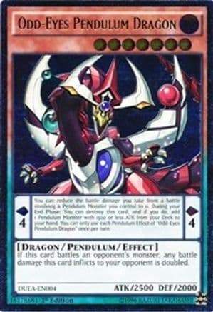 Odd-Eyes Pendulum Dragon (UTR) — Duelist Alliance