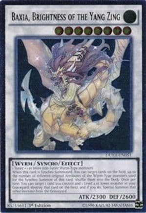 Baxia, Brightness of the Yang Zing (UTR) — Yu-Gi-Oh! card