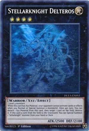 Stellarknight Delteros (Ghost Rare) — Yu-Gi-Oh! card
