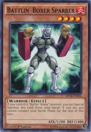 Battlin' Boxer Sparrer — 2014 Mega-Tins Mega Pack