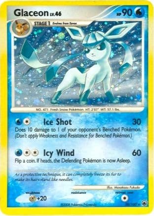 Glaceon - 20/100 (DP Majestic Dawn) — Deck Exclusives Pokémon TCG card by Masakazu Fukuda