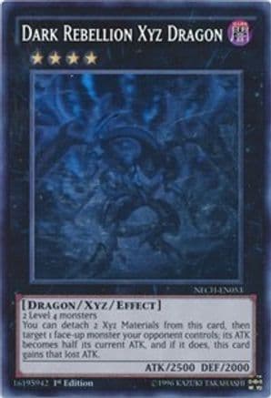 Dark Rebellion Xyz Dragon (Ghost Rare) — Yu-Gi-Oh! card