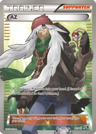 AZ (117 Full Art) — XY - Phantom Forces Pokémon TCG card by Nokiki Saito