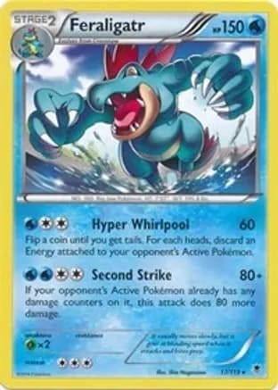 Feraligatr - 17/119 (XY Phantom Forces) — Deck Exclusives