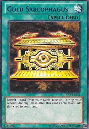 Gold Sarcophagus (Purple) — Duelist League Promo