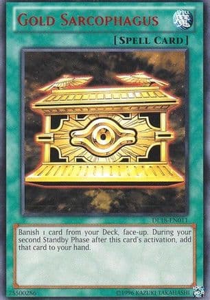 Gold Sarcophagus (Red) — Duelist League Promo