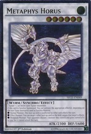 Metaphys Horus (UTR) — Secrets of Eternity Yu-Gi-Oh! card by KAZUKI TAKAHASHI