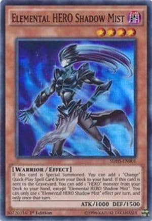 Elemental HERO Shadow Mist — Yu-Gi-Oh! card