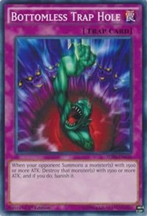 Bottomless Trap Hole — Structure Deck: HERO Strike Yu-Gi-Oh! card by M.D.T.