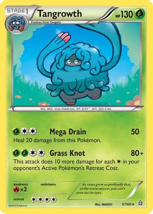 Tangrowth — XY - Primal Clash Pokémon TCG card by zig
