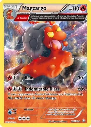 Magcargo (Omega) — XY - Primal Clash