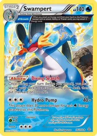 Swampert (Alpha) — XY - Primal Clash