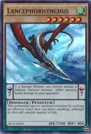 Lancephorhynchus (SE) — The New Challengers Yu-Gi-Oh! card by Konami