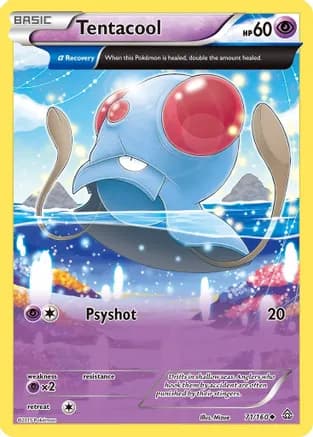 Tentacool (Alpha) — XY - Primal Clash