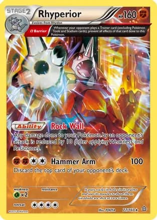 Rhyperior (Omega) — XY - Primal Clash