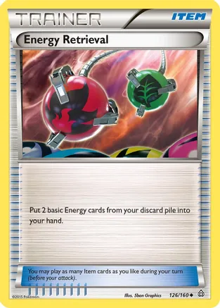 Energy Retrieval — XY - Primal Clash Pokémon TCG card by 5ban Graphics