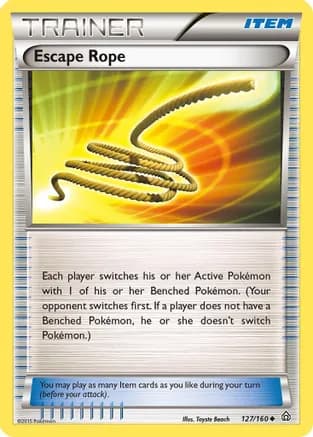Escape Rope — XY - Primal Clash Pokémon TCG card by Toyste Beach