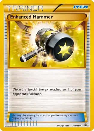 Enhanced Hammer (162 Secret Rare) — XY - Primal Clash