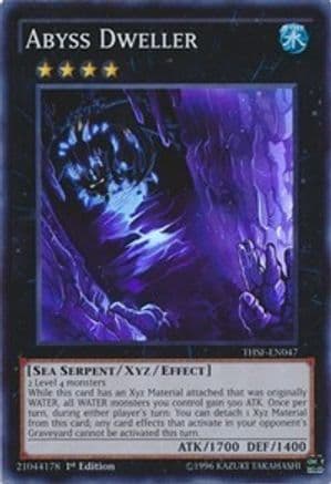 Abyss Dweller — The Secret Forces Yu-Gi-Oh! card by KAZUKI TAKAHASHI