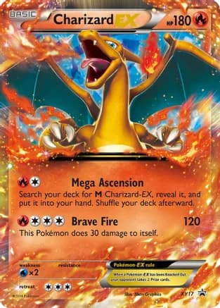 Charizard EX - XY17 — XY Promos
