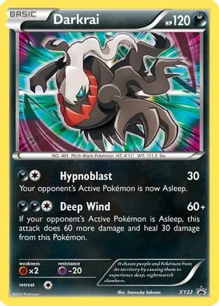 Darkrai - XY22 — XY Promos