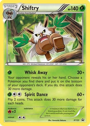 Shiftry - XY23 — XY Promos
