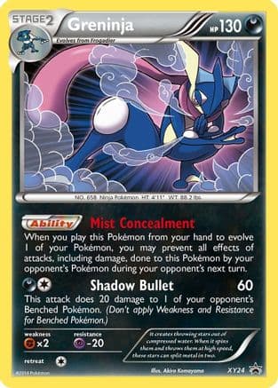 Greninja - XY24 — XY Promos