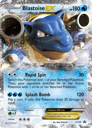 Blastoise EX - XY30 — XY Promos