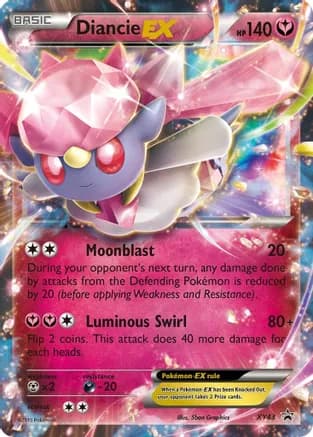 Diancie EX - XY43 — XY Promos