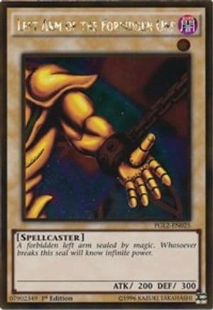 Left Arm of the Forbidden One — Yu-Gi-Oh! card