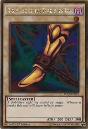 Right Leg of the Forbidden One — Yu-Gi-Oh! card