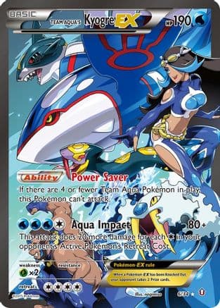 Team Aqua's Kyogre EX — Double Crisis