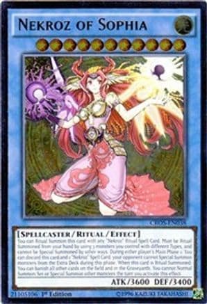 Nekroz of Sophia (UTR) — Yu-Gi-Oh! card