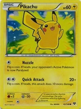 Pikachu - 42/146 (2014 Movie Promo) — Miscellaneous Cards & Products