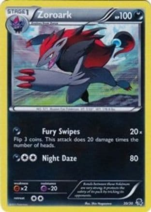 Zoroark (#30 Holo) — BW Trainer Kit: Excadrill & Zoroark