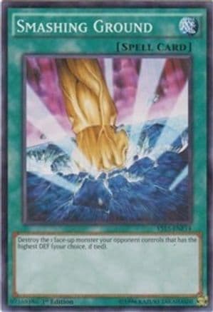 Smashing Ground (Shatterfoil) — Yu-Gi-Oh! card