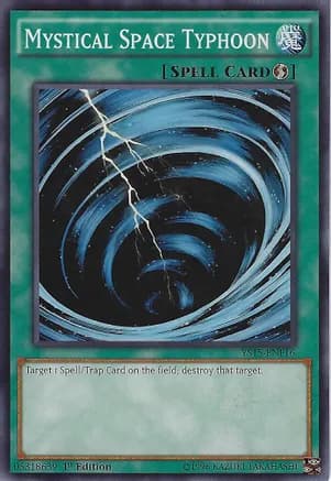 Mystical Space Typhoon — Starter Deck: Saber Force