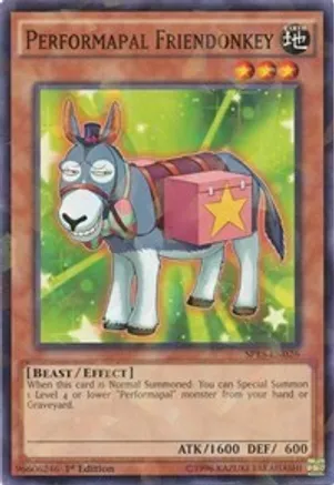 Performapal Friendonkey (Shatterfoil) — Star Pack ARC-V
