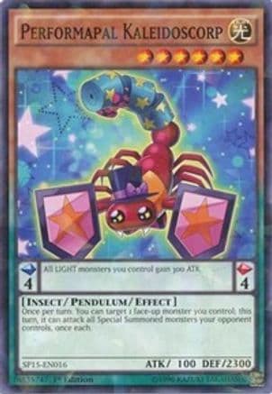 Performapal Kaleidoscorp (Shatterfoil) — Star Pack ARC-V Yu-Gi-Oh! card by KAJITAKAHASHI