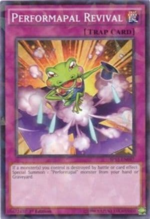 Performapal Revival (Shatterfoil) — Star Pack ARC-V Yu-Gi-Oh! card by KAZUKI TAKAHASHI